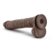 Au Naturel Daddy 14 inches Dildo Chocolate Brown