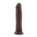 Dr Skin 9.5 inches Penis Chocolate Brown Dildo