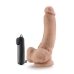 Tennis Champ Vibrating 9 inches Realistic Penis Beige