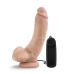 Tennis Champ Vibrating 9 inches Realistic Penis Beige