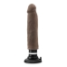 11 inches Sensa Feel Magnum Vibrating Dong Chocolate Brown