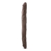 Dr. Skin 14 Double Dildo Chocolate  Brown