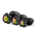 Bling Plugs Training Kit Black with Rainbow Gems Multi-Color
