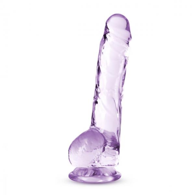 Naturally Yours 8in Amethyst Crystalline Dildo