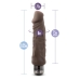 Home Wrecker 9 inches Realistic Vibrator -  Brown