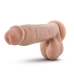 The War Hero 8 inches Realistic Penis Dildo Beige