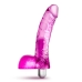 Naturally Yours Vibrating Ding Dong Pink Dildo