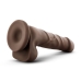 Dr Skin Basic 7 inches Chocolate Brown Dildo