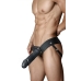Dr. Skin 7 inches Hollow Strap On Black One Size Fits Most