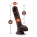 Dr. Skin Dr. Mason 9in Dildo W/ Suction Chocolate