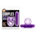 Couples Play Vibrating Penis Ring Purple