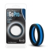 Performance Silicone Go Pro Penis Ring Black Blue