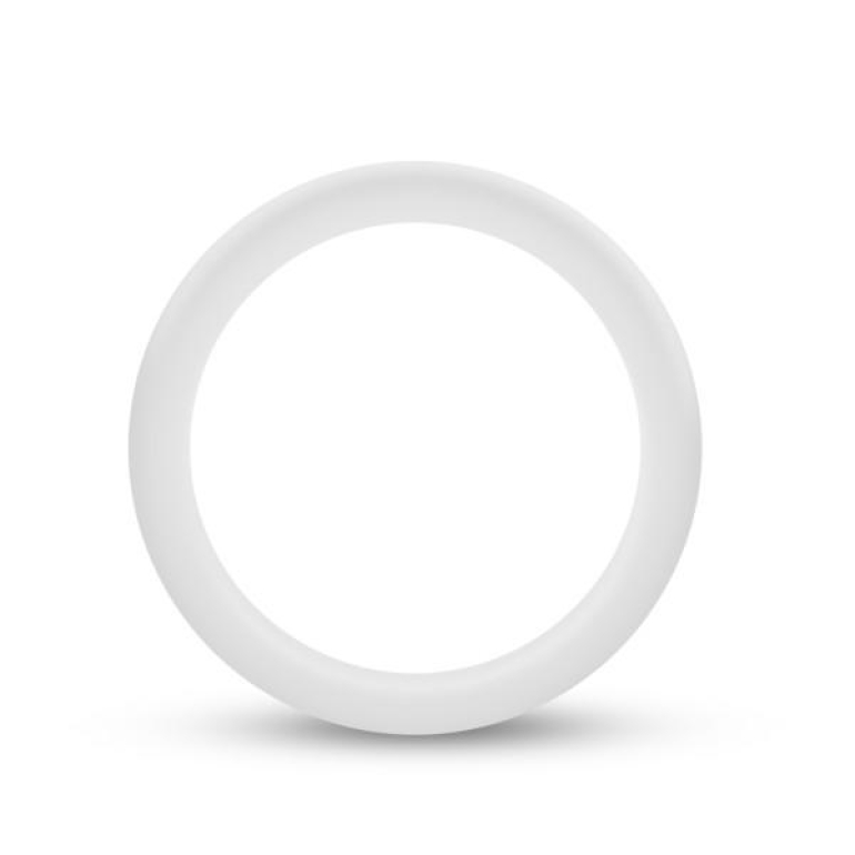 Performance Silicone Glo Penis Ring White Glow