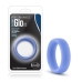 Performance Silicone Glo Penis Ring Blue Glow