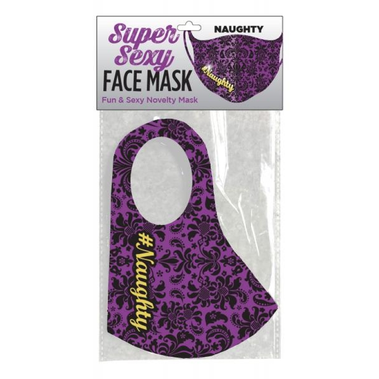 Super Sexy #naughty Face Mask One Size Fits Most