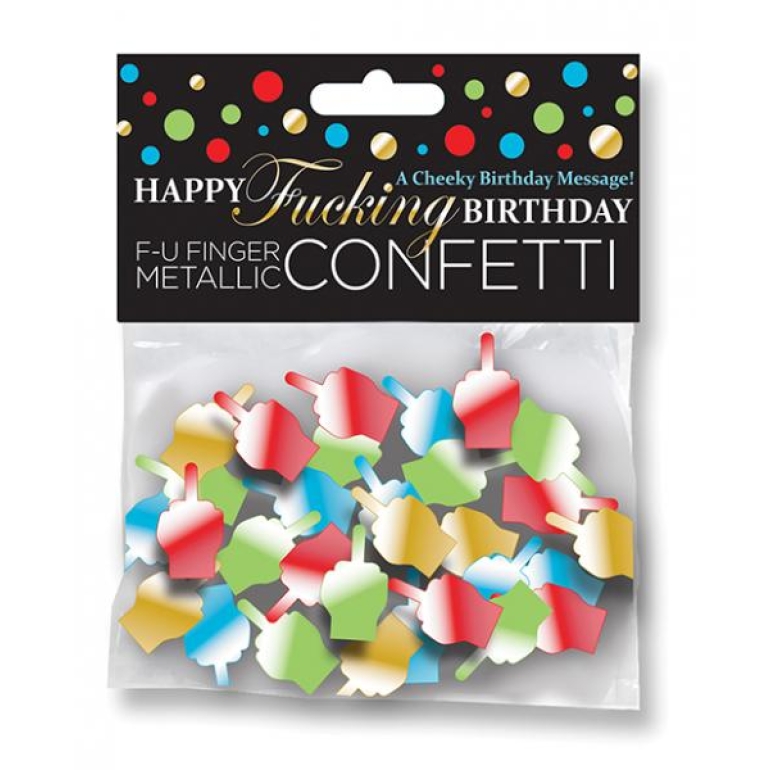 Happy F*ing Birthday Confetti