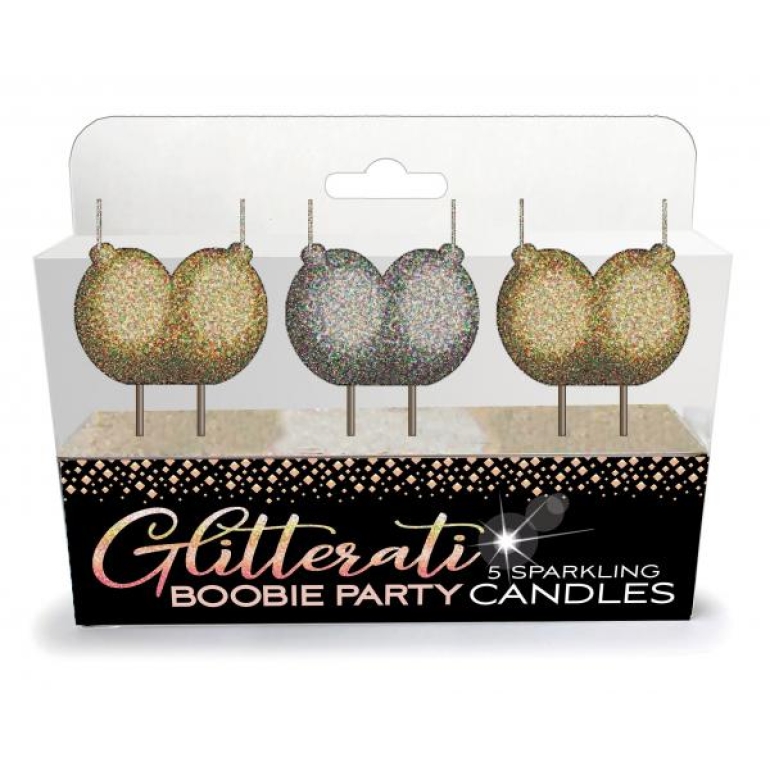 Glitterati Boobie Candle Set