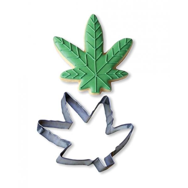 Cannabis Pot Leaf Cookie Cutter