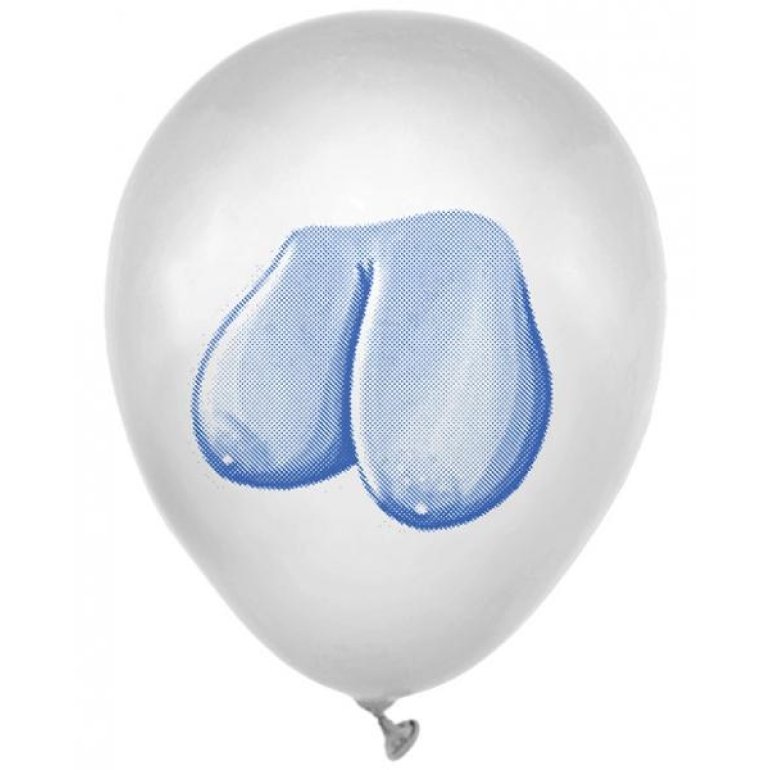 Mini Boobs Latex Balloons 8 Package Assorted