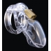 Cb-3000 Male Chastity Device 3 inch Clear Penis Cage