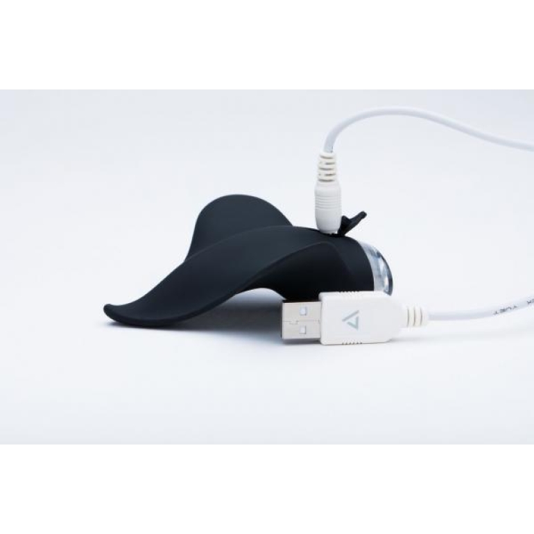 Mimic Manta Ray Handheld Massager Black