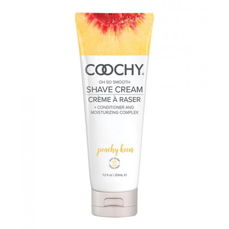 Coochy Shave Cream Peachy Keen 7.2 fluid ounces