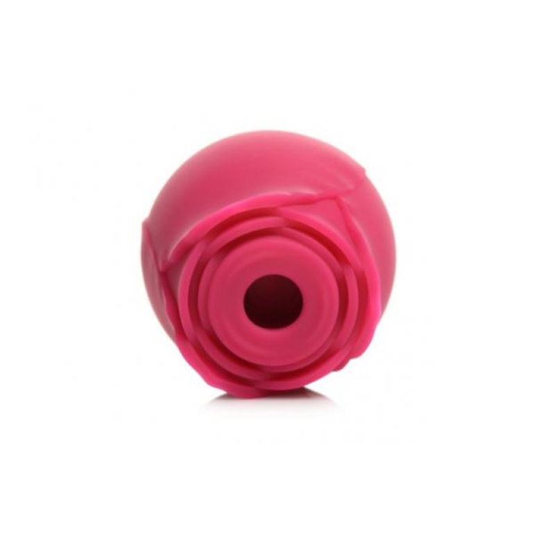 Gossip Rose 10x Silicone Clit Suction Stimulator Burgundy Red