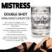 Mistress Double Shot Pussy & Ass Stroker Clear