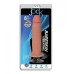 Jock Bareskin 8in Vibrating Vanilla Dildo Tan