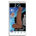 Jock Bareskin 8in Vibrating Latte Dildo W/ Balls Brown