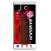 Jock Bareskin 6in Latte Dildo Tan