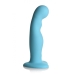 Simply Sweet Vibrating Thick Silicone Dildo W/ Remote Teal