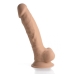 Fleshstixxx 8in Vibrating Dildo W/ Balls Medium