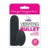 Pink Pussycat Remote Control Bullet Black