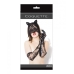 Cat Mask & Glove Set Black O/s One Size Fits Most