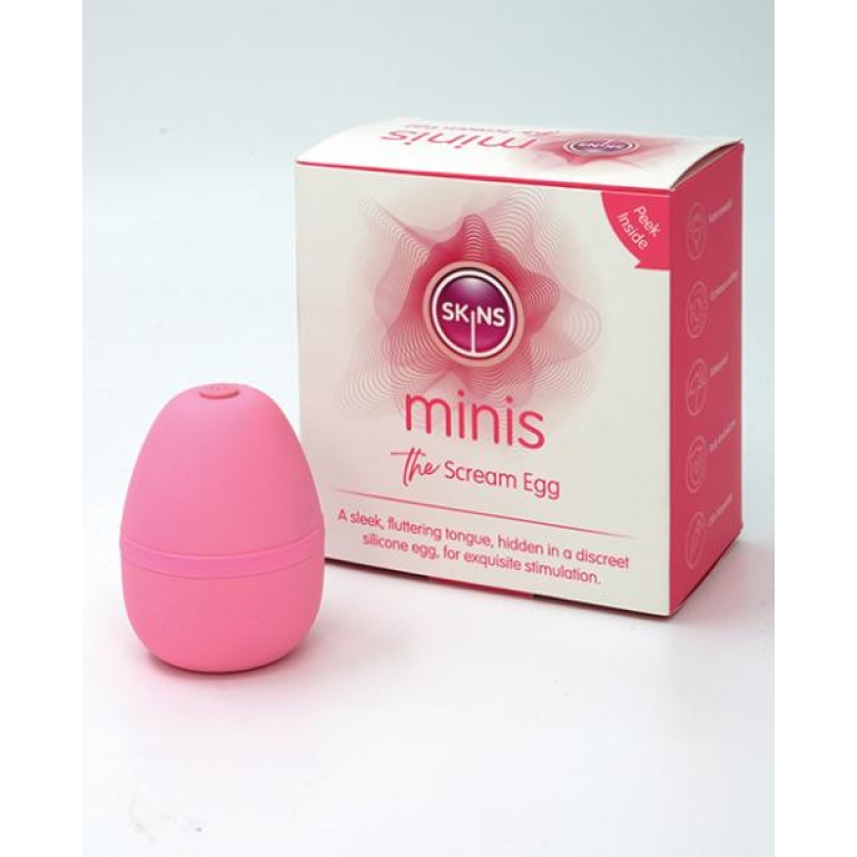 Skins Minis The Scream Egg Pink