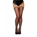 Silky Sheer Thigh Highs Black O/s One Size Fits Most
