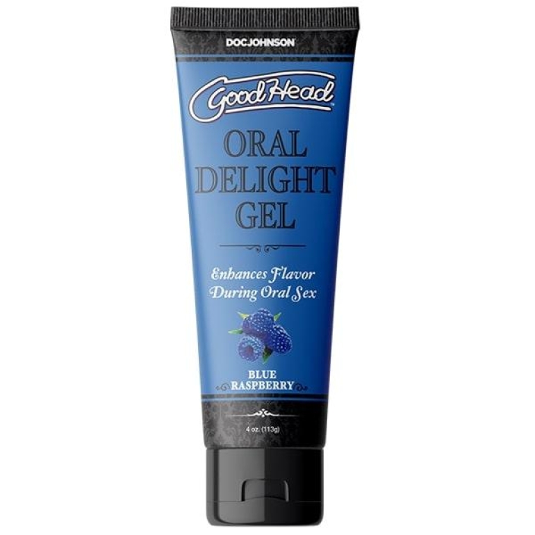 Goodhead Oral Delight Gel 4 Oz Blue Raspberry (bulk)