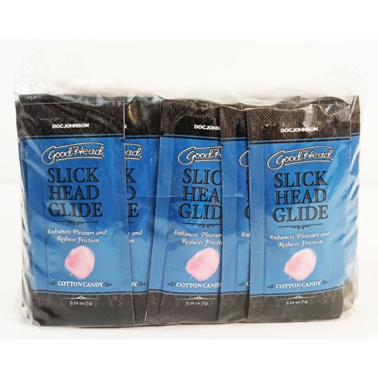 Goodhead Slick Head Glide Bulk Refill Cotton Candy 48 Pcs 0.24 Oz