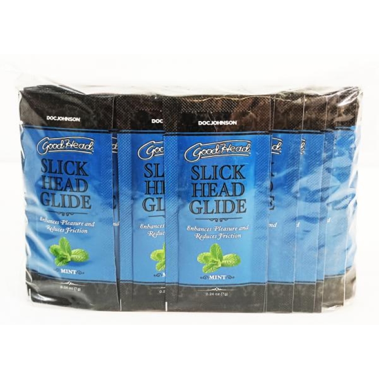 Goodhead Slick Head Glide Bulk Refill Mint 48 Pcs 0.24 Oz