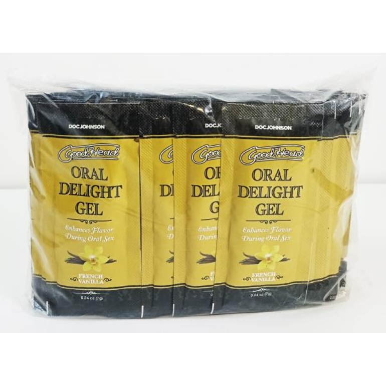 Goodhead Oral Delight Gel Bulk Refill French Vanilla 48 Pcs 0.24 Oz