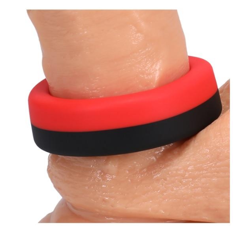 Rock Solid Big O Ring Black Red