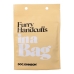 In A Bag Furry Handcuffs Black