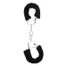 In A Bag Furry Handcuffs Black