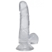 In A Bag Dick 6 Inch Clear
