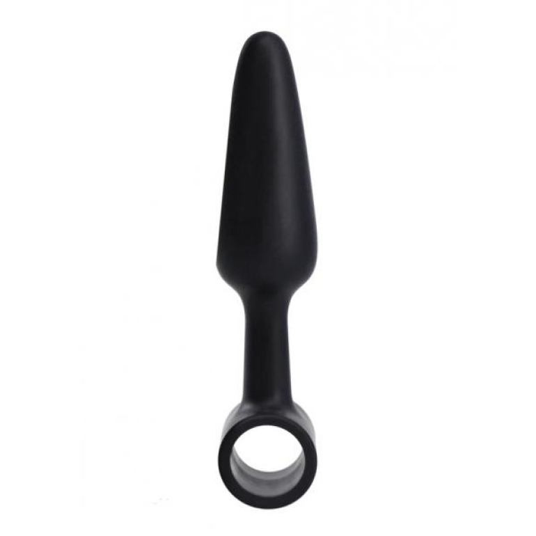 In A Bag Butt Plug 4 Black Vibrating 