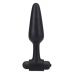 In A Bag Butt Plug 5 Black Vibrating 