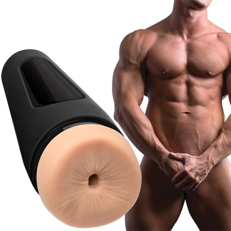 Man Squeeze Stud Vanilla Beige