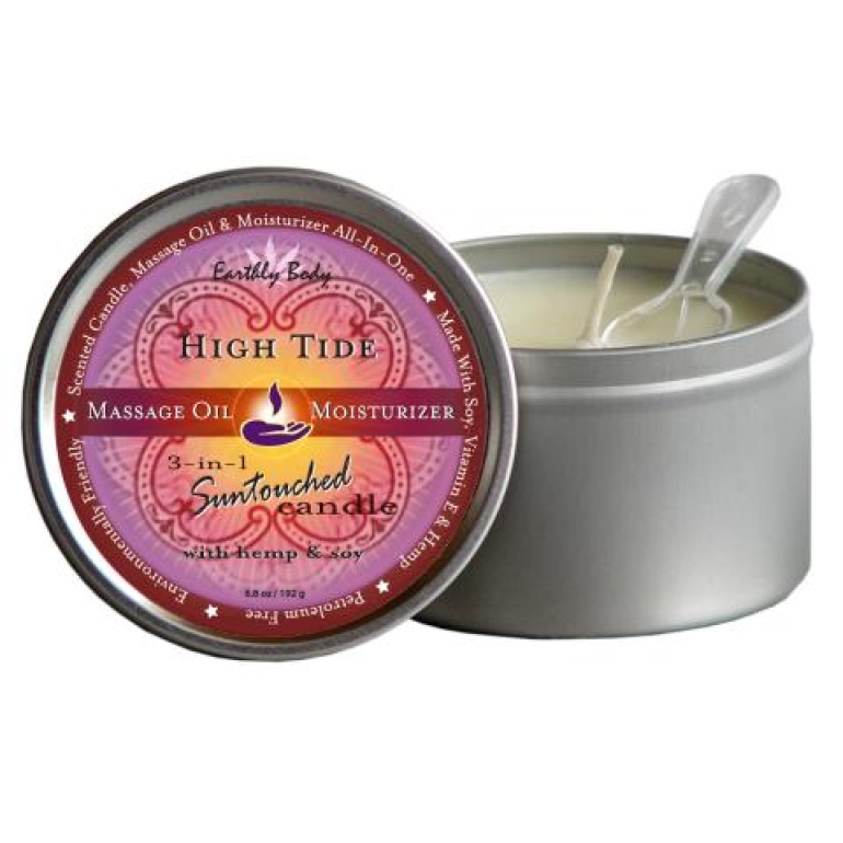 3 In 1 Suntouched Round Massage Oil Candle High Tide