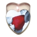 Edible Heart Candle - Strawberry